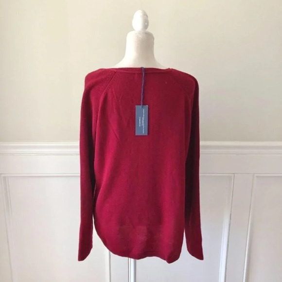 Iggy & Burt Pocket Curve Sweater Wool Cashmere NWT - Picture 6 of 8